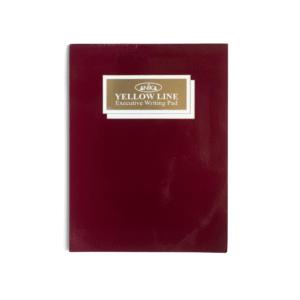 Anika Yellow Line Executive Writing Pad – Medium