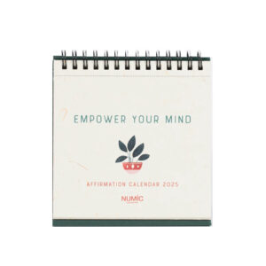 Numic Affirmation Desk calendar-2025 – Green