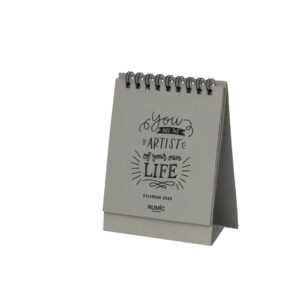 Numic Mini Desk calendar-2025 – Gray