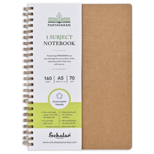 Scholar Paryavaran One Subject Notebook – A5