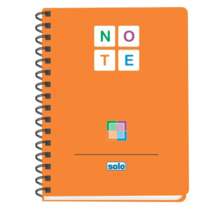 Solo A5 Spiral Notebook – A5 / Orange