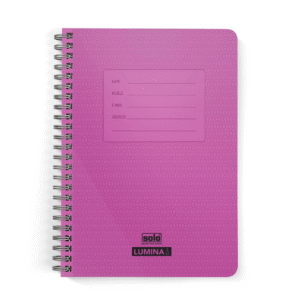 Solo A5 Spiral Notebook – A5 / Pink