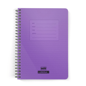 Solo A5 Spiral Notebook – A5 / Purple
