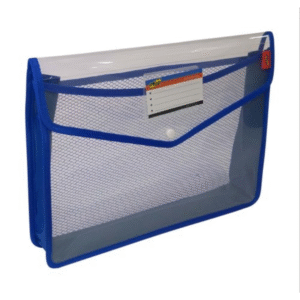 Trio File Bag Net Pocket – Blue