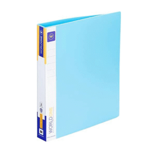 Worldone A4 Ring Binder – Light Blue