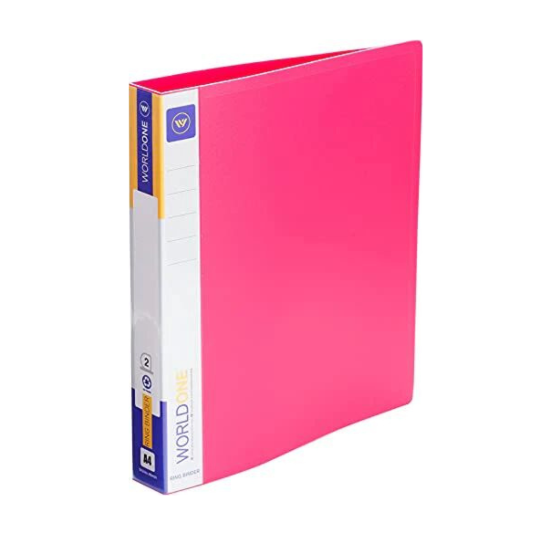 WorldoneA4BlueRingBinder-Pink.png