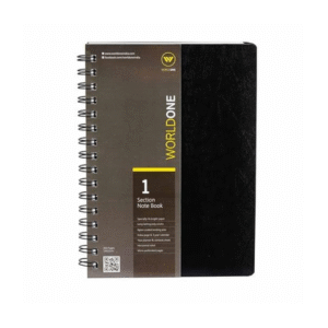 Worldone One Section Notebook – A5