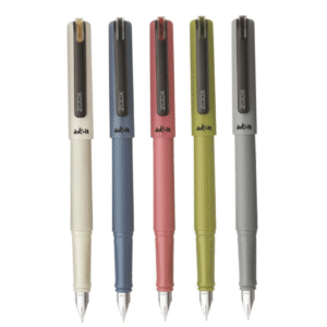 Zoox I9 Ink-It Fountain Pen with 3 pcs Ink Cartridge, 1 pc Ink Converter – Pink