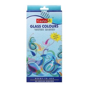 Camel Water Based Glass Colour Set of 6 Shades