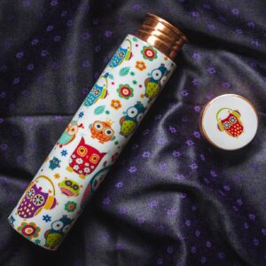 Copper Bottles – White Owl Slim Copper Bottle