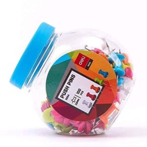 Deli Push Pins 23mm – Pack of 100 - Tub