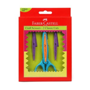 Faber-Castell Craft Scissors – 2 Cuts
