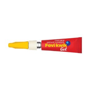 Pidilite Fevikwik Gel One Drop Instant Gel Adhesive-Non Drip-Pack of 15