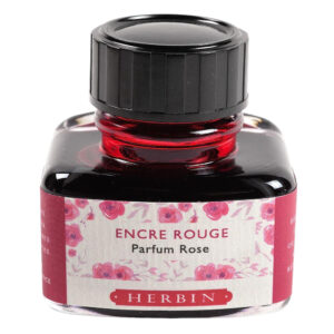 Jacques Herbin Perfumed Ink Bottle  - 30 ML – Red/Rose