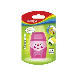 Keyroad Sharpener & Eraser Multi-Function – Pink