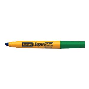 Luxor Super Chisel Marker Pack Of 10 – Dark Green