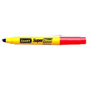 Luxor Super Chisel Marker Pack Of 10 – Red