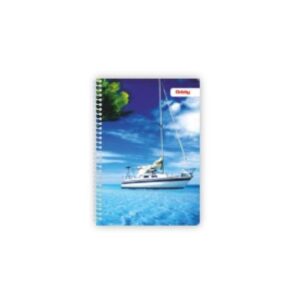 Oddy Metal Spiral Note Book - A5 – 3 Subject
