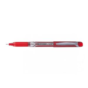 Pilot Hi-tecpoint V10 Grip 1.0mm Roller Ball Pen – 1.0mm / Red