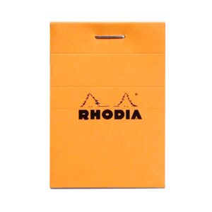Rhodia Basics Orange Grid Notepad – N°10