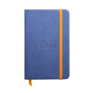 Rhodiarama Hardcover Lined A6 Notebook – A6 / Sapphire Blue