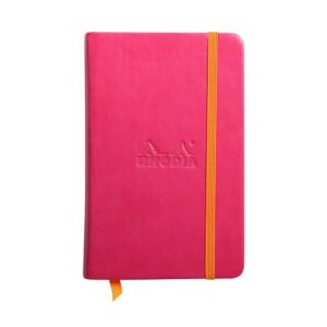 Rhodiarama Hardcover Lined A6 Notebook – A6 / Raspberry