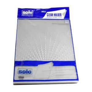 Solo Clear Folder A4 Size Pack Of 10 – A4 / Transparent