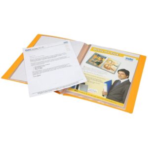 Solo Display Files 20 Pockets A4 – A4 / Yellow