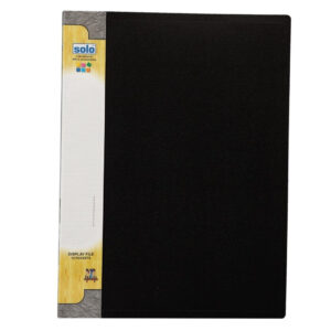 Solo Display Files 20 Pockets A4 – A4 / Black