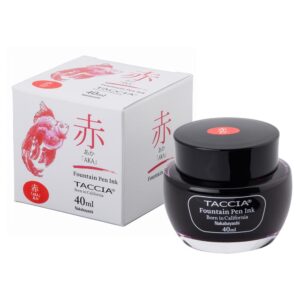 Taccia Sunao-iro Ink Bottle - 40 ML – Aka