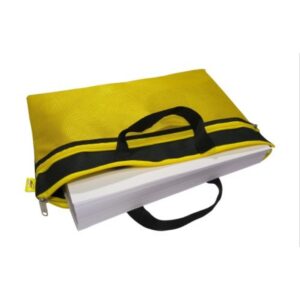 Trio Dutone Zip Handle Bag – Yellow